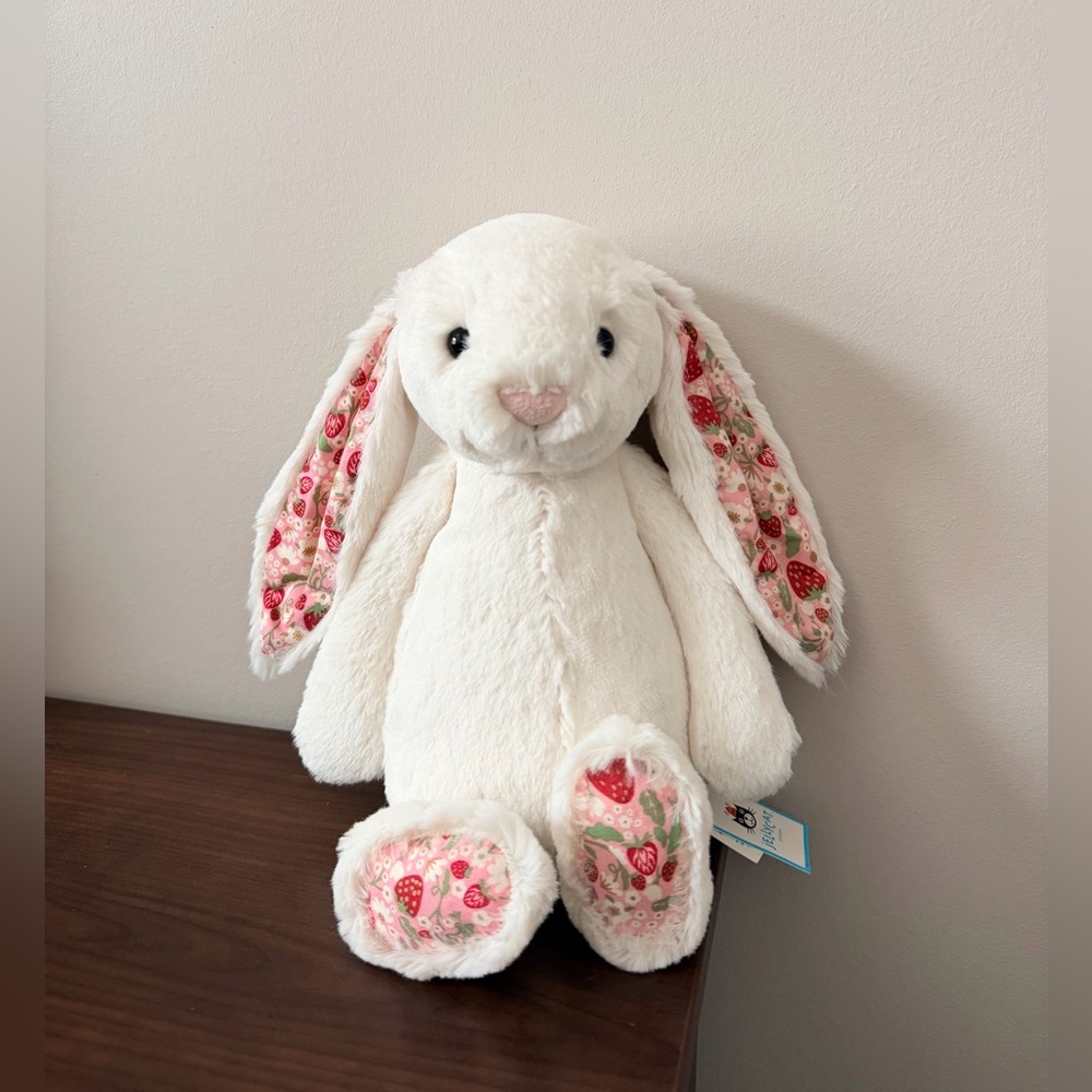 Jellycat Blossom Cream Bunny “Berry”